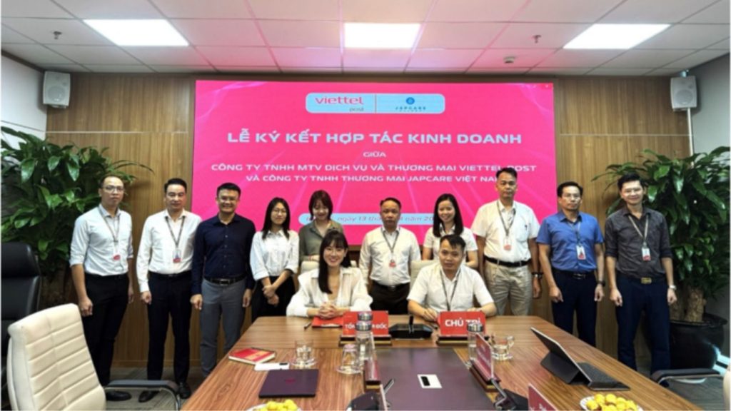 Japcare Việt Nam hợp tác cùng Viettel Post