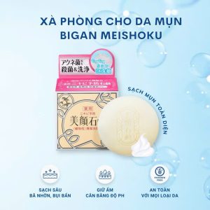 xà phòng trị mụn
